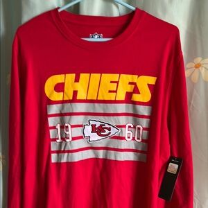 NFL Kansas City Chiefs Retro Logo Team Long Sleeve T Shirt